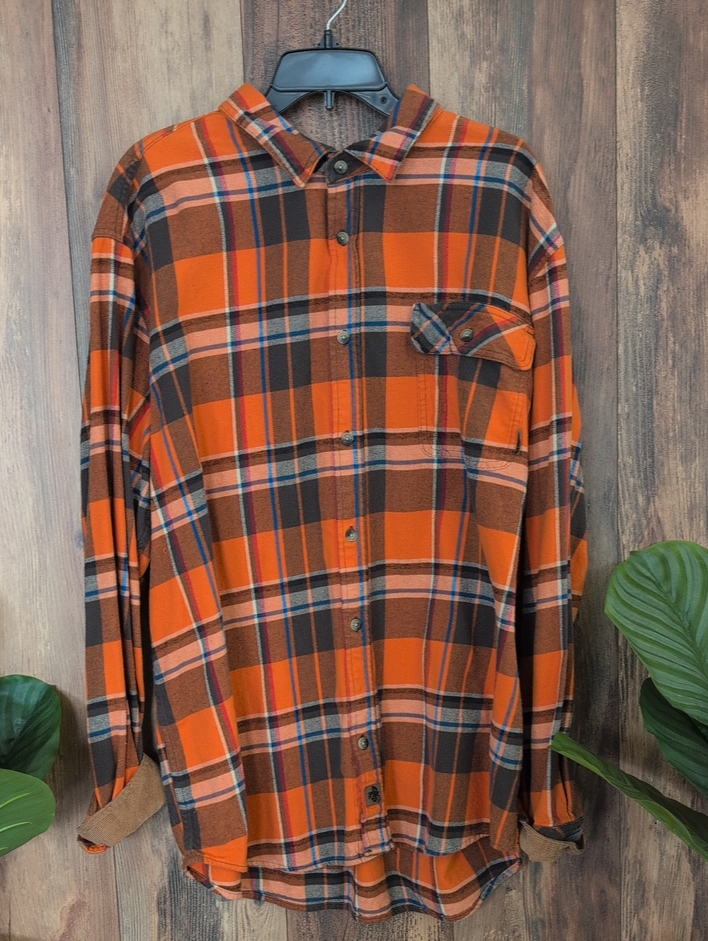 Legendary Whitetails Original Buck Camp Flannel Button Down Men's 2XL